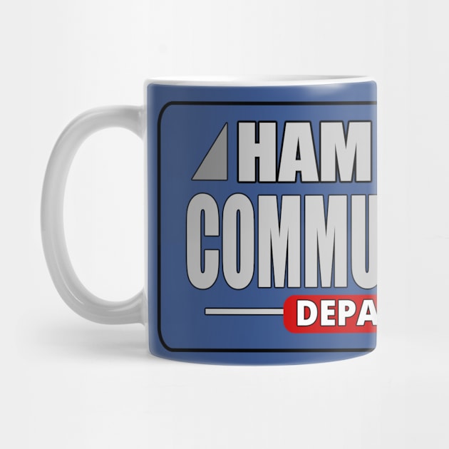 The Ham Radio Communication Department - Ham Radio by tatzkirosales-shirt-store